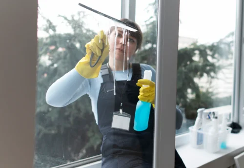 Nettoyage de vitres intérieures et extérieures à Grèges